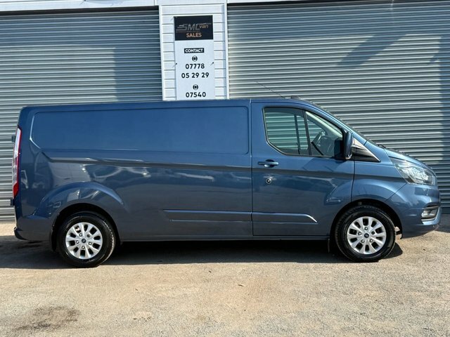 Ford Transit Custom 2.0 300 Ecoblue Limited Panel Van Manua Blue #3