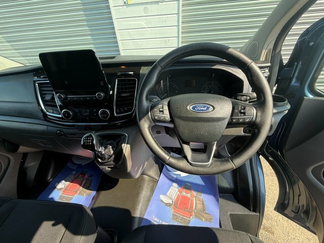 Ford Transit Custom 2.0 300 Ecoblue Limited Panel Van Manua Blue #2