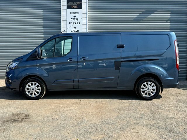 Ford Transit Custom 2.0 300 Ecoblue Limited Panel Van Manua Blue #4