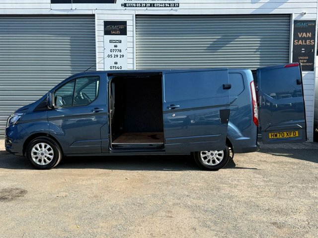 Ford Transit Custom 2.0 300 Ecoblue Limited Panel Van Manua Blue #5