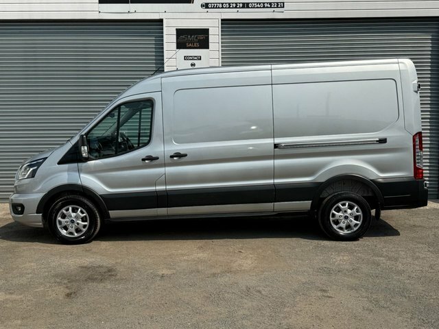 Ford Transit Custom 2.0 350 Ecoblue Limited Panel Van HN73FFS Silver #4