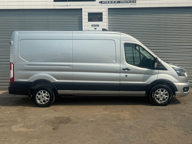 Ford Transit Custom 2.0 350 Ecoblue Limited Panel Van HN73FFS Silver #3