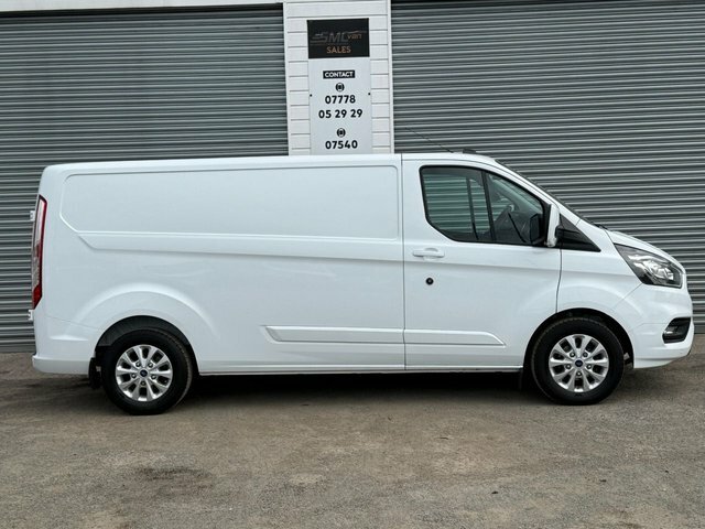 Ford Transit Custom 2.0 300 Ecoblue Limited Panel Van Manua HV23WTZ White #3