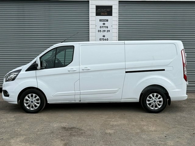 Ford Transit Custom 2.0 300 Ecoblue Limited Panel Van Manua HV23WTZ White #4