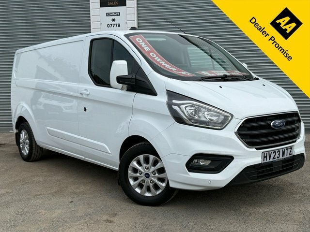 Ford Transit Custom 2.0 300 Ecoblue Limited Panel Van Manua White