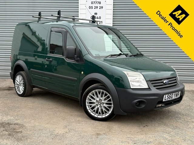 Ford Transit Connect 1.8 T220 Lr 90 Bhp Green