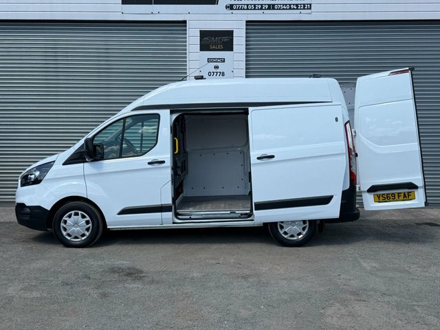 Ford Transit Custom 2.0 300 Ecoblue Leader Panel Van White #4