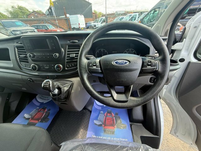 Ford Transit Custom 2.0 300 Ecoblue Leader Panel Van White #2