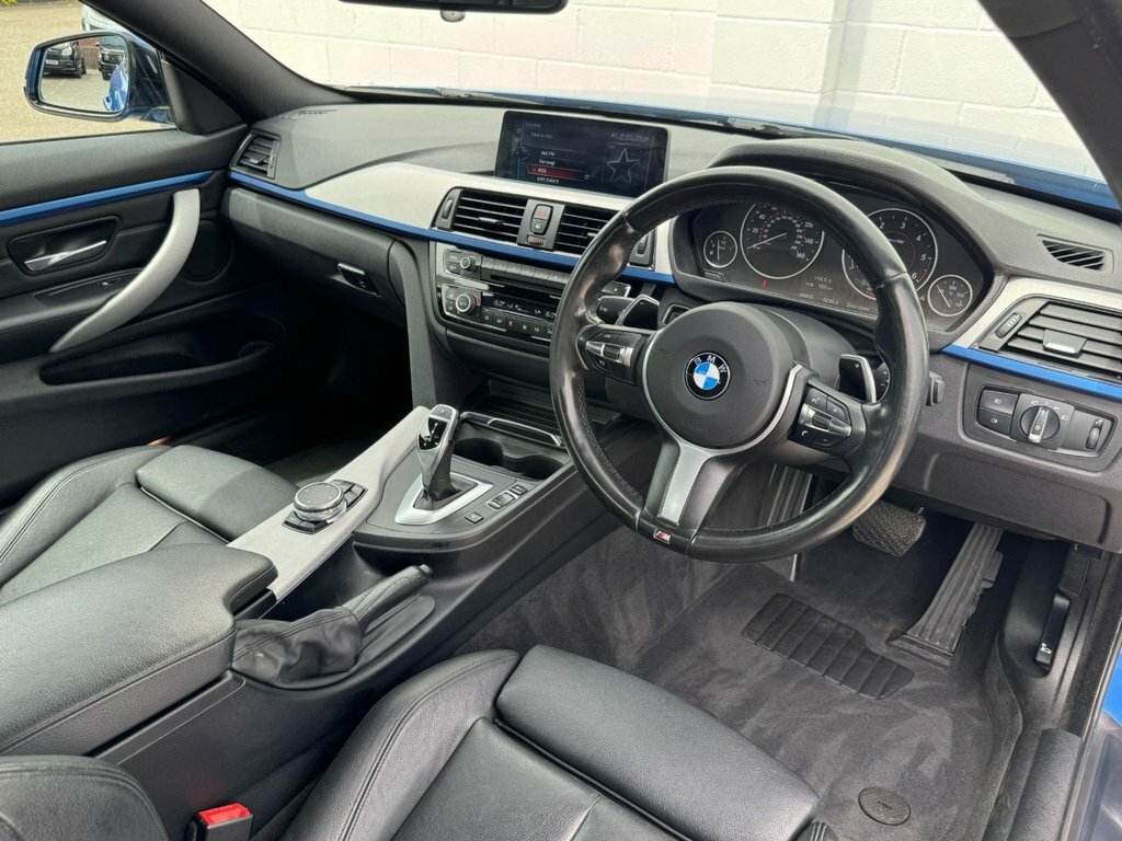BMW 4 Series Gran Coupe 3L M Sport Blue #2