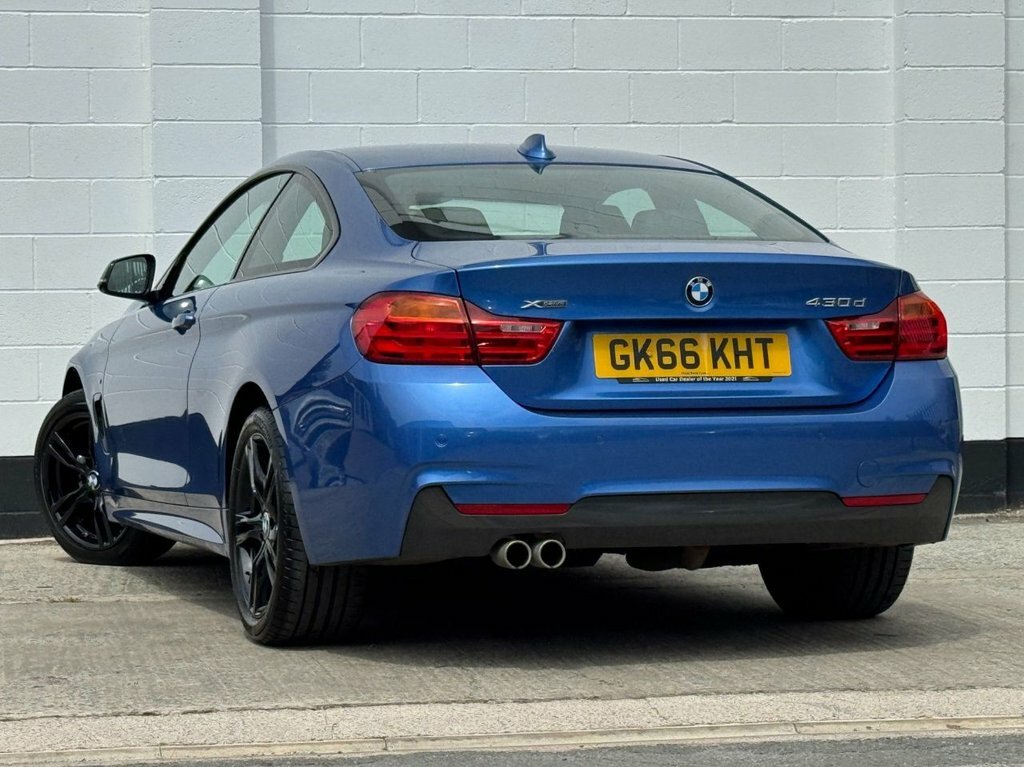 BMW 4 Series Gran Coupe 3L M Sport Blue #5