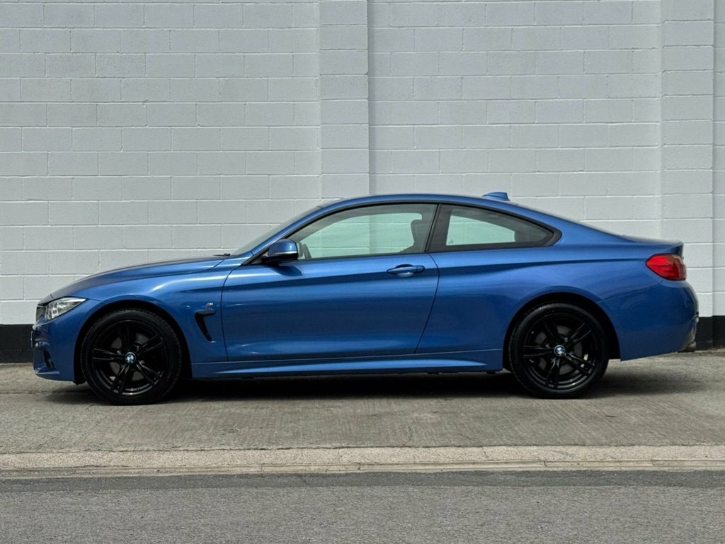 BMW 4 Series Gran Coupe 3L M Sport Blue #4