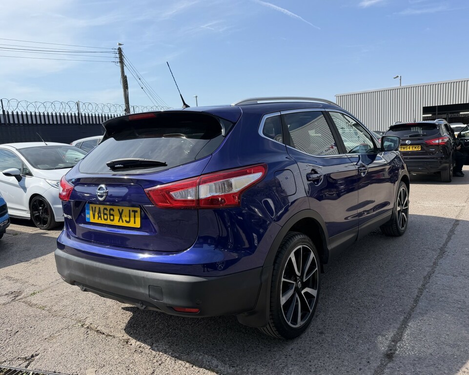 Nissan Qashqai Suv 1.6 Dig-t Tekna 201766 VA66XJT Blue #5