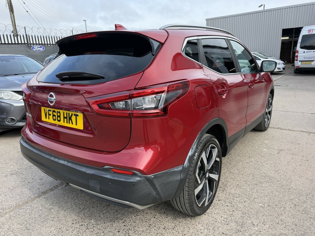 Nissan Qashqai Suv 1.3 Dig-t Tekna 201968 VF68HKT Red #5