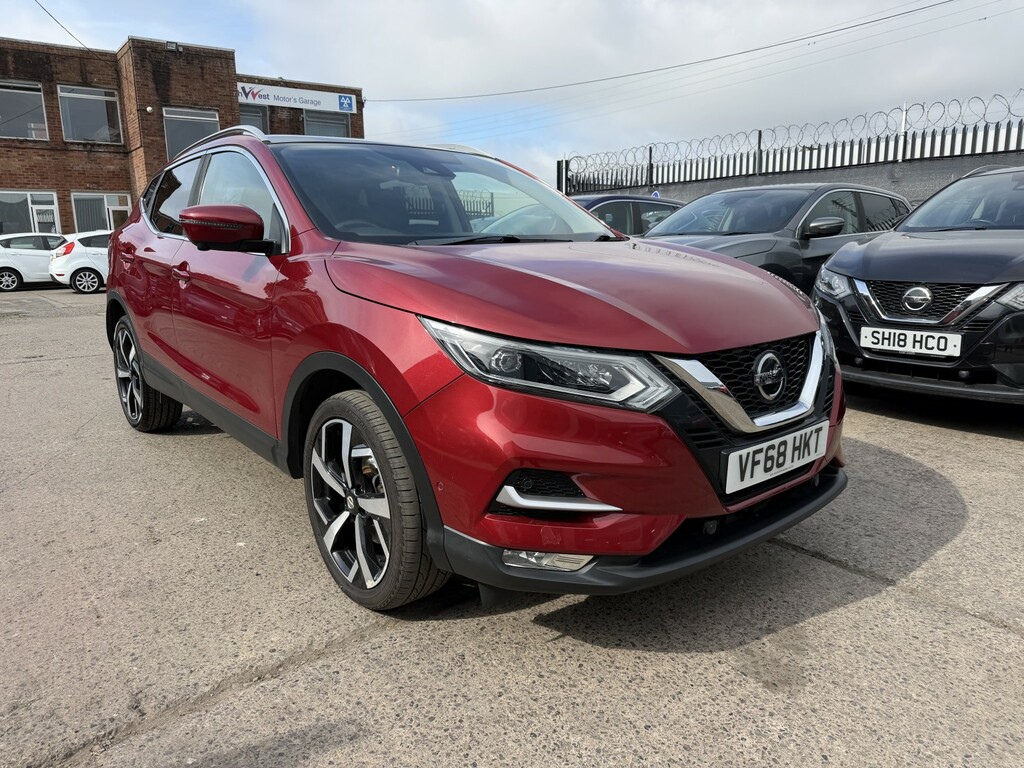 Nissan Qashqai Suv 1.3 Dig-t Tekna 201968 VF68HKT Red