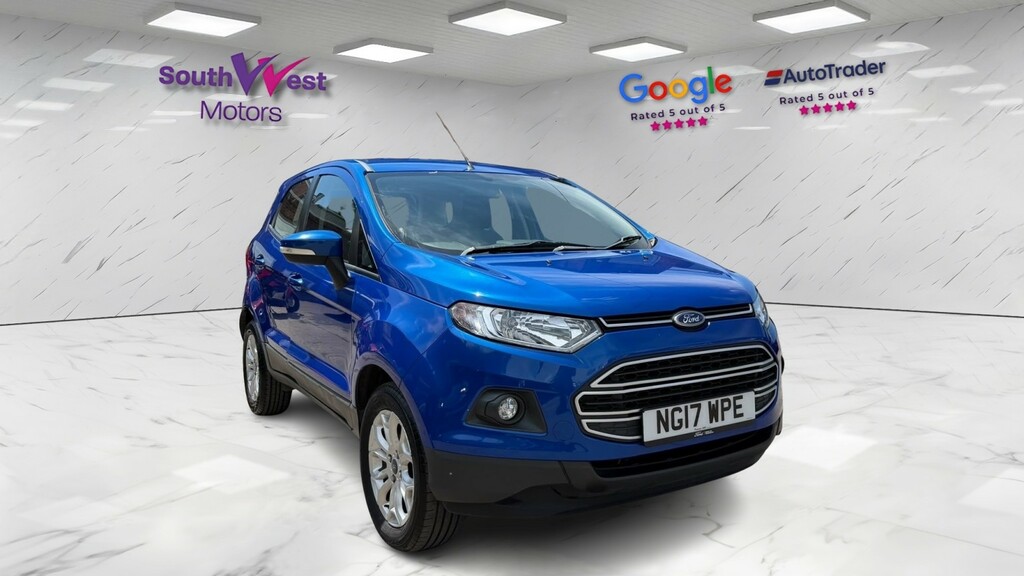 Ford Ecosport Suv 1.0 T Ecoboost Zetec 201717 Blue