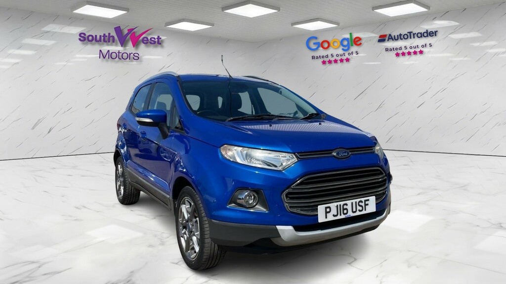 Ford Ecosport Suv 1.0 T Ecoboost Titanium 201616 Blue