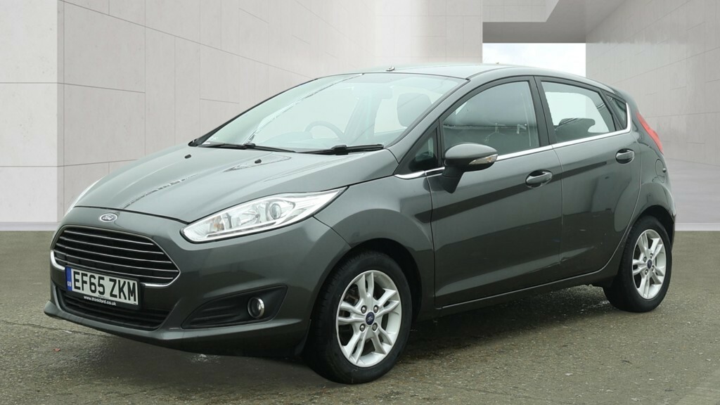 Ford Fiesta Hatchback 1.0 T Ecoboost Zetec 201665 EF65ZKM Grey #2