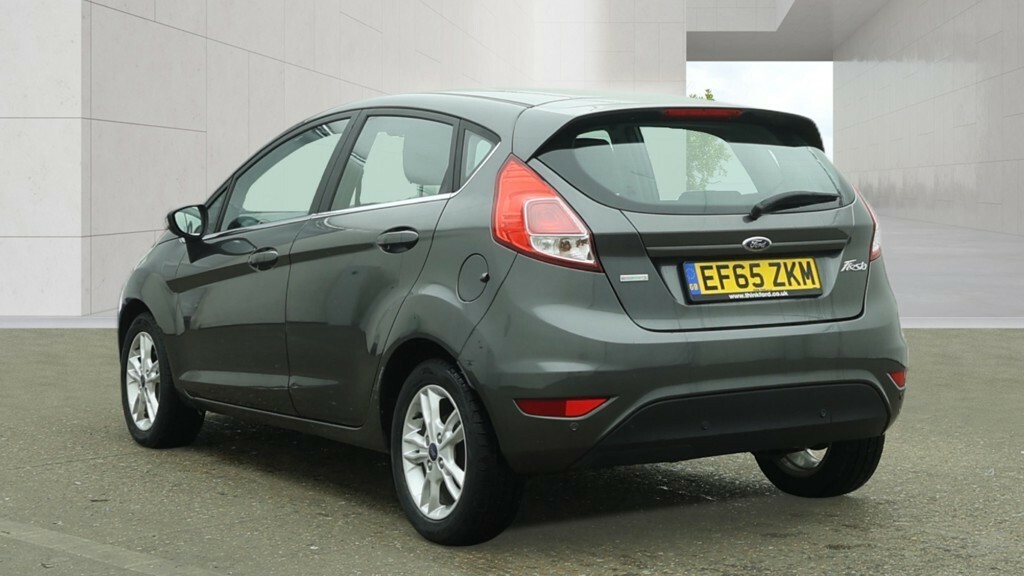 Ford Fiesta Hatchback 1.0 T Ecoboost Zetec 201665 EF65ZKM Grey #3