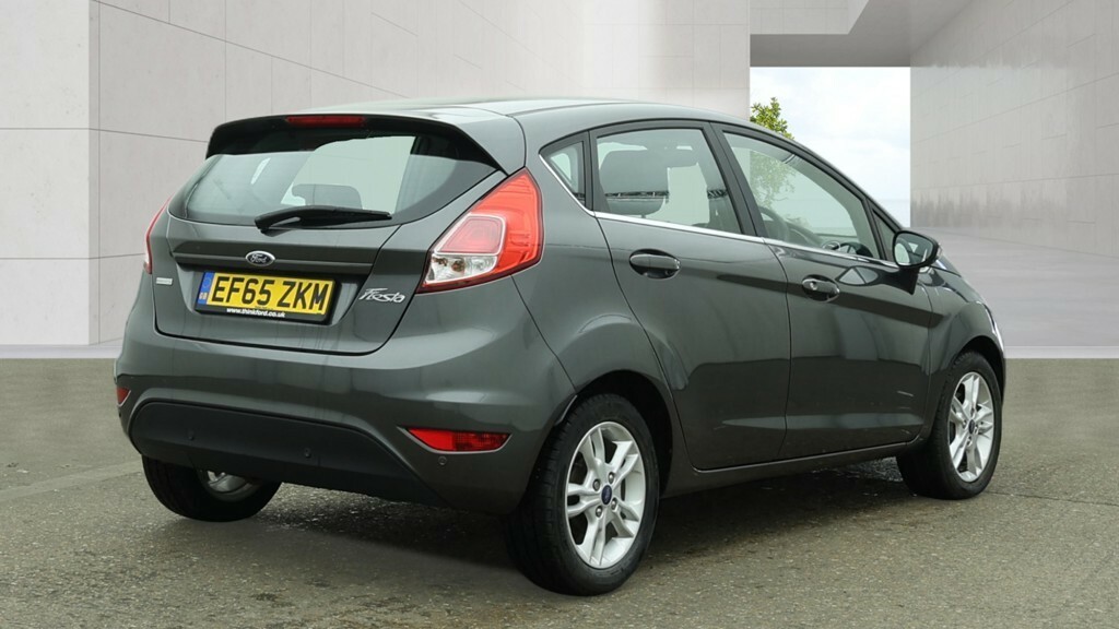 Ford Fiesta Hatchback 1.0 T Ecoboost Zetec 201665 EF65ZKM Grey #4