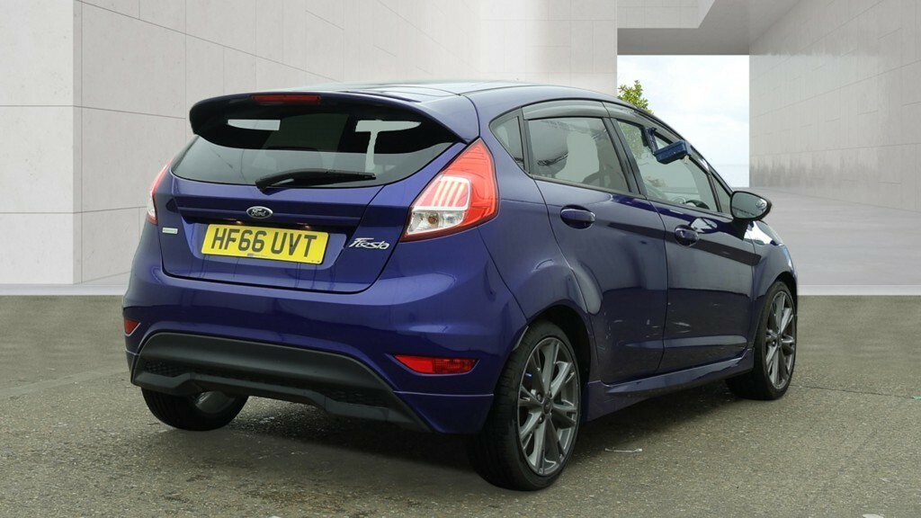 Ford Fiesta 1.0 T Ecoboost St-line Blue #4