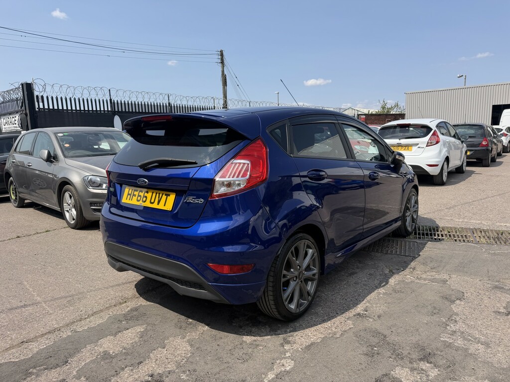 Ford Fiesta Hatchback 1.0 T Ecoboost St-line 201666 Blue #5