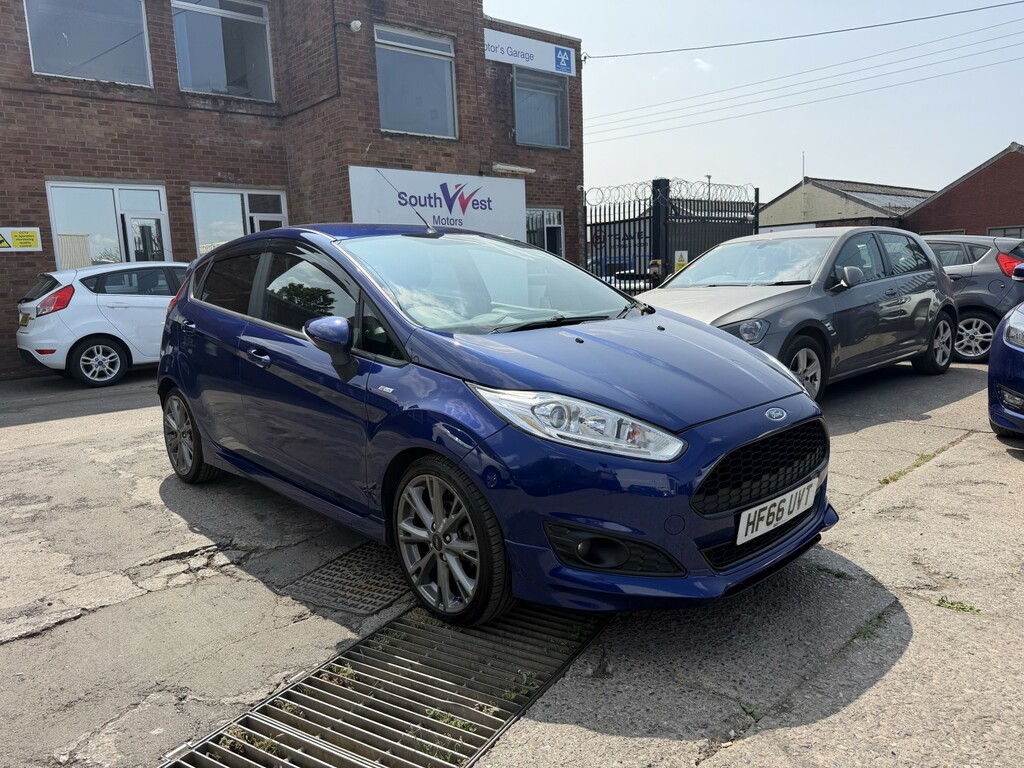 Ford Fiesta Hatchback 1.0 T Ecoboost St-line 201666 Blue