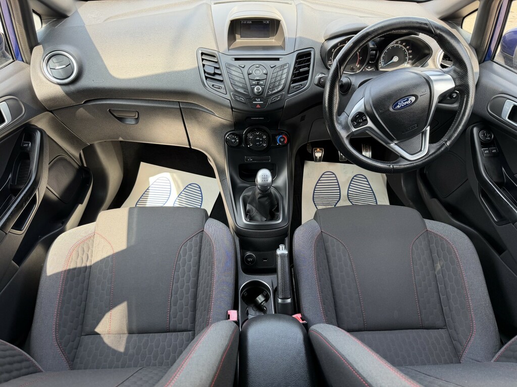 Ford Fiesta Hatchback 1.0 T Ecoboost St-line 201666 Blue #4