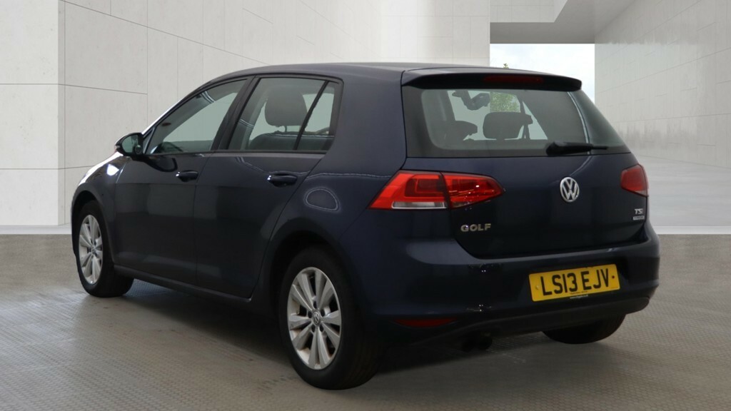 Volkswagen Golf 1.4 Tsi Bluemotion Tech Se Blue #3