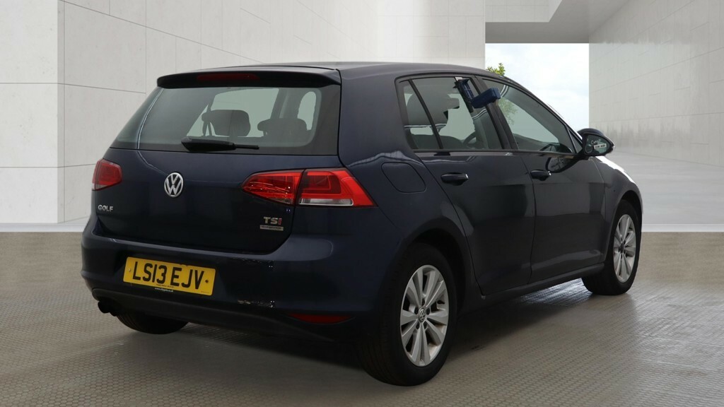 Volkswagen Golf 1.4 Tsi Bluemotion Tech Se Blue #4