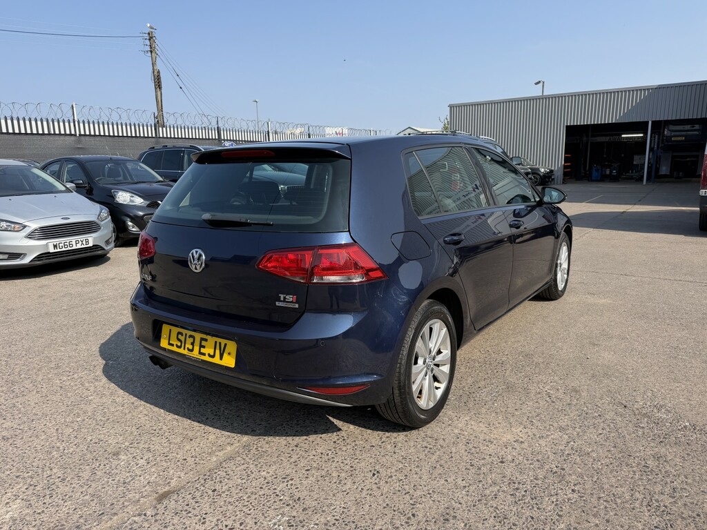 Volkswagen Golf Hatchback 1.4 Tsi Bluemotion Tech Se 201313 Blue #5