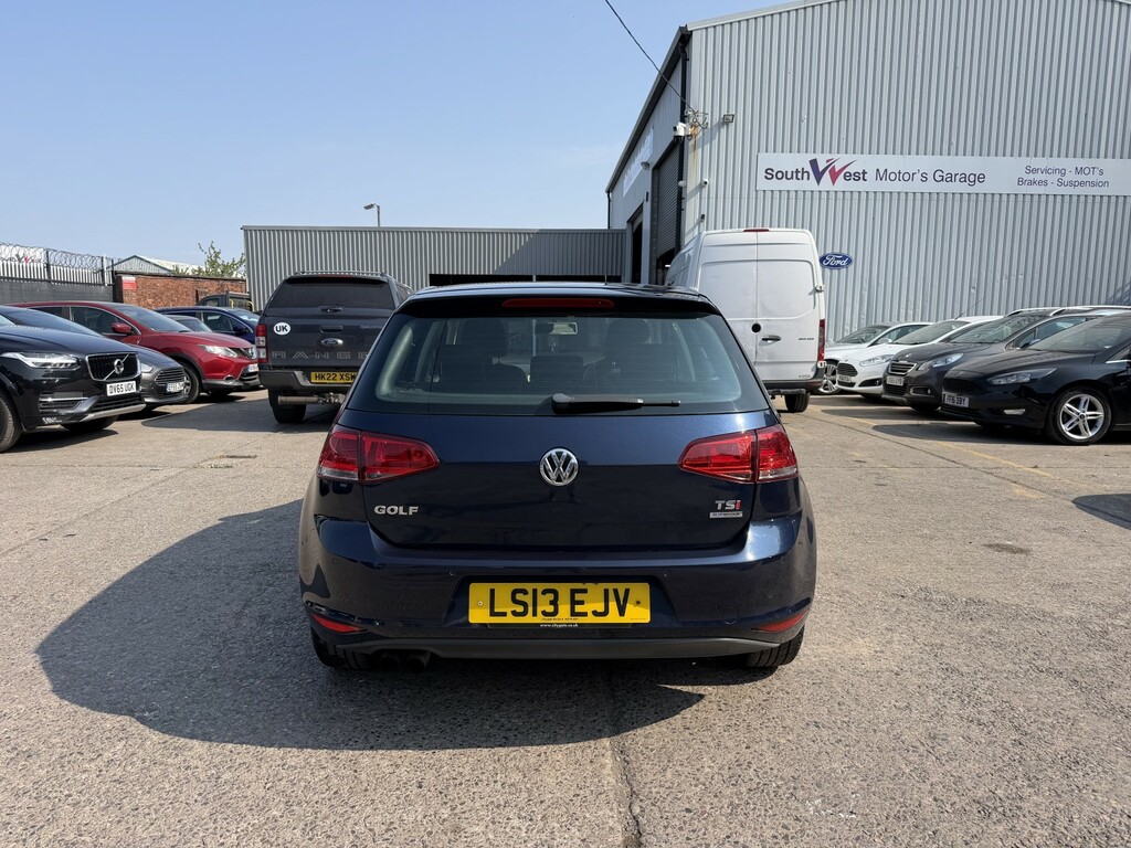 Volkswagen Golf Hatchback 1.4 Tsi Bluemotion Tech Se 201313 Blue #6