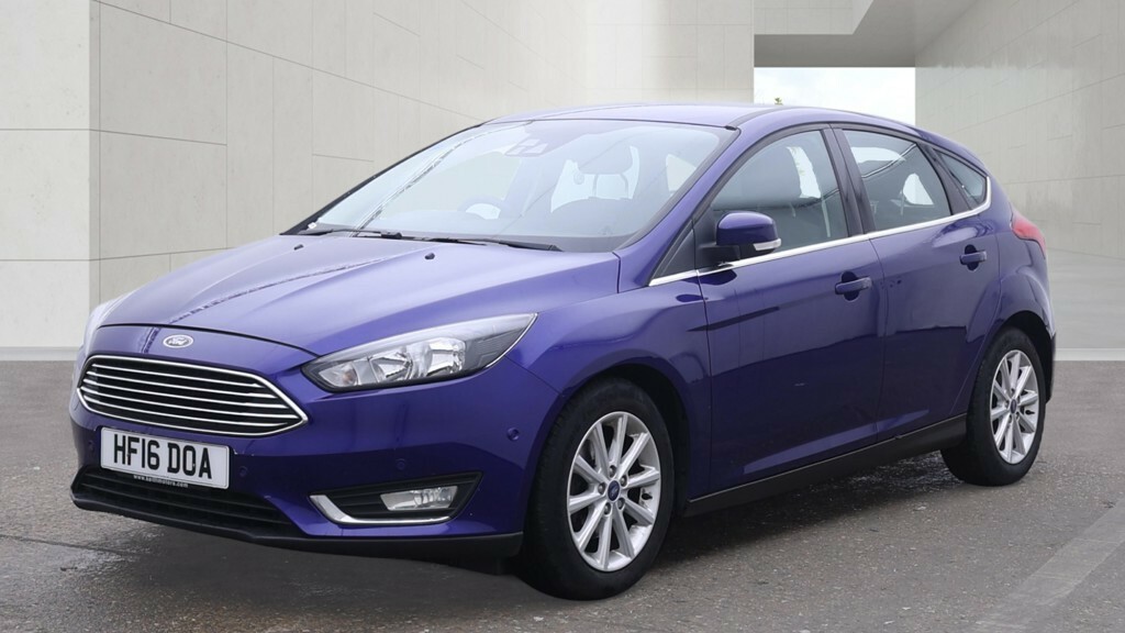 Ford Focus Hatchback 1.0 T Ecoboost Titanium 201616 HF16DOA Blue #2