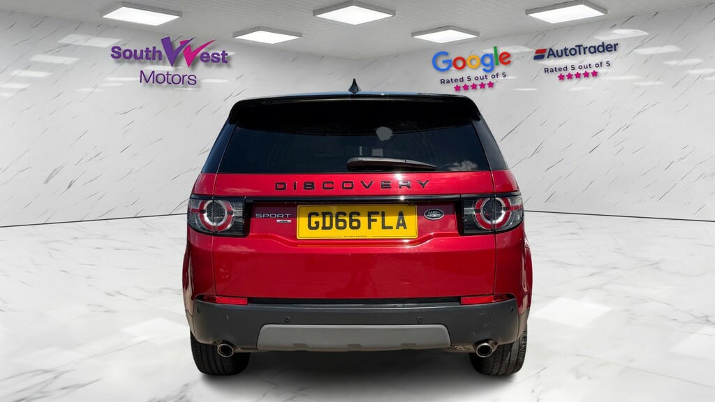 Land Rover Discovery Sport Suv 2.0 Td4 Hse Black 201666 GD66FLA Red #6