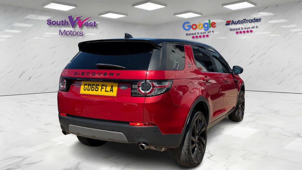 Land Rover Discovery Sport Suv 2.0 Td4 Hse Black 201666 GD66FLA Red #5