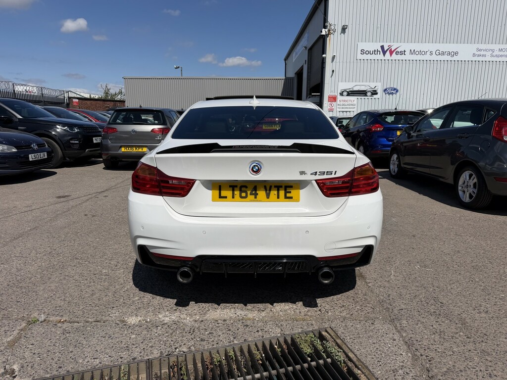 BMW 4 Series Gran Coupe Coupe 3.0 435I M Sport Coupe 201464 LT64VTE White #6