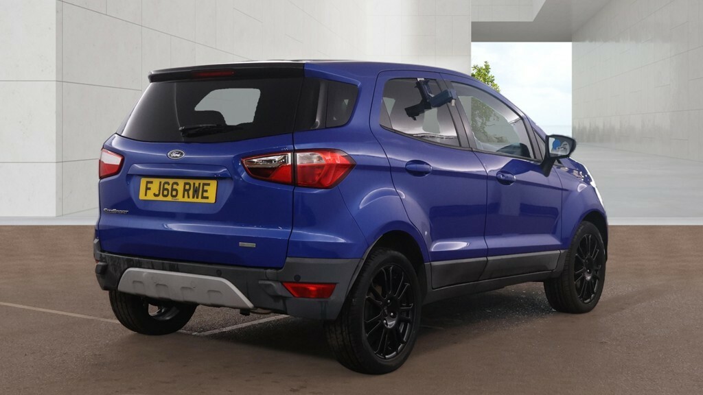 Ford Ecosport 1.0 T Ecoboost Titanium S Blue #3