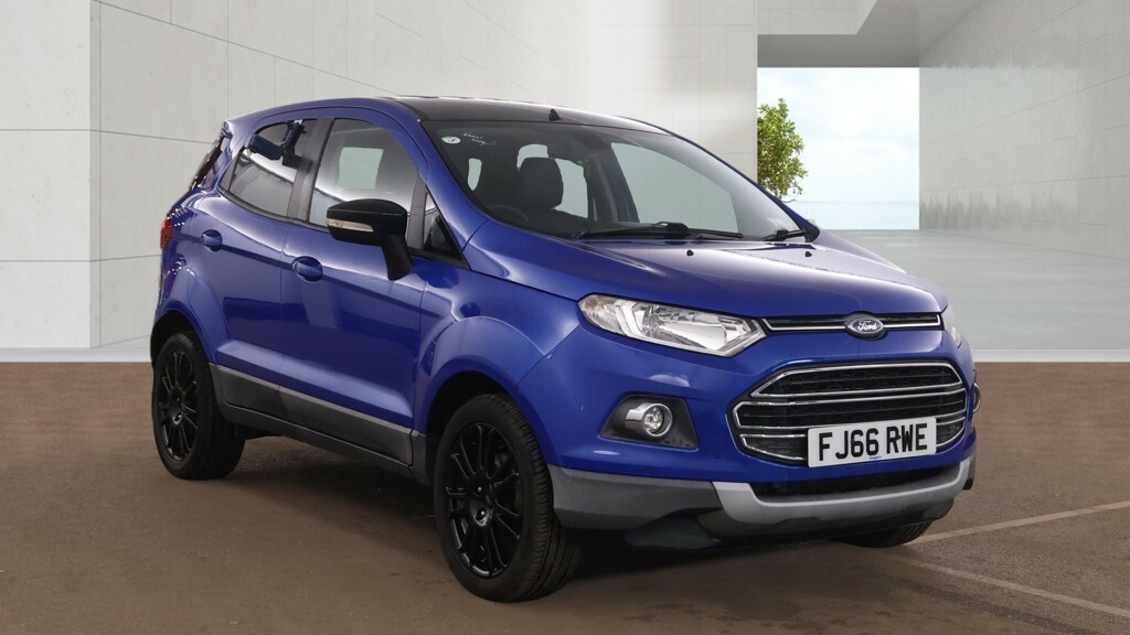Ford Ecosport 1.0 T Ecoboost Titanium S Blue