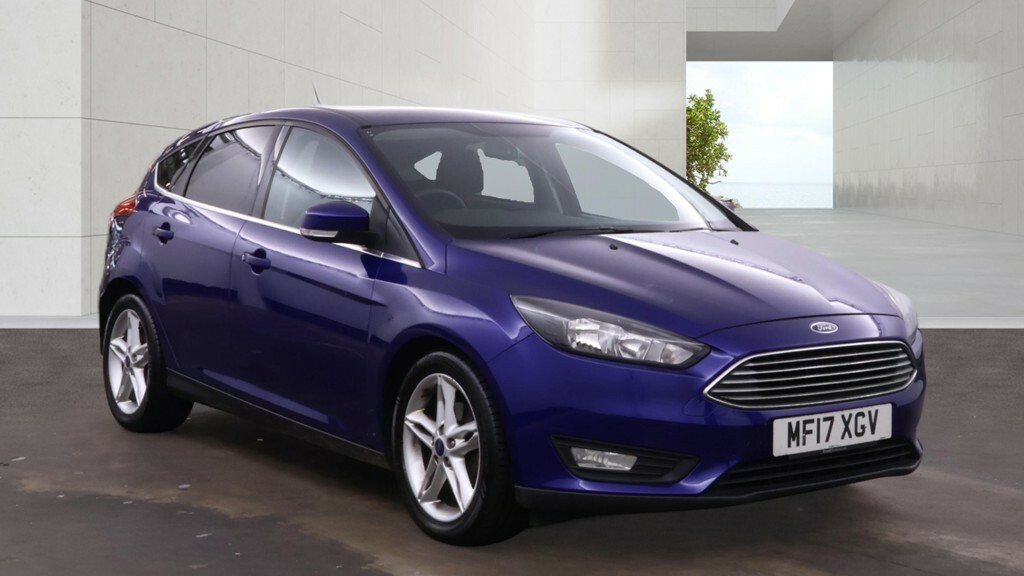 Ford Focus 1.0 T Ecoboost Zetec Edition Blue