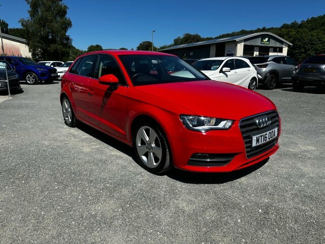 Audi A3 Tdi Sport Sportback MT16OOA Red #2