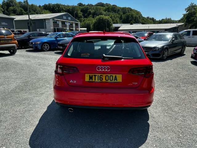 Audi A3 Tdi Sport Sportback MT16OOA Red #6