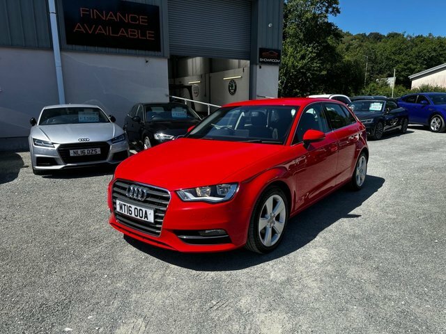 Audi A3 Tdi Sport Sportback MT16OOA Red #4