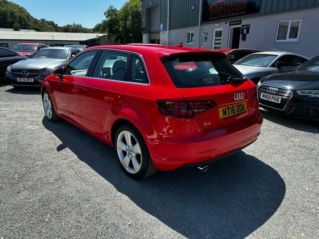 Audi A3 Tdi Sport Sportback MT16OOA Red #5