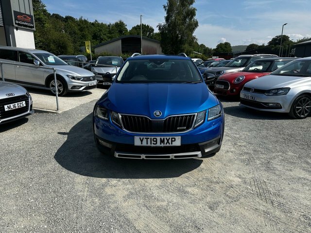 Skoda Octavia Tdi Scout Estate Blue #3