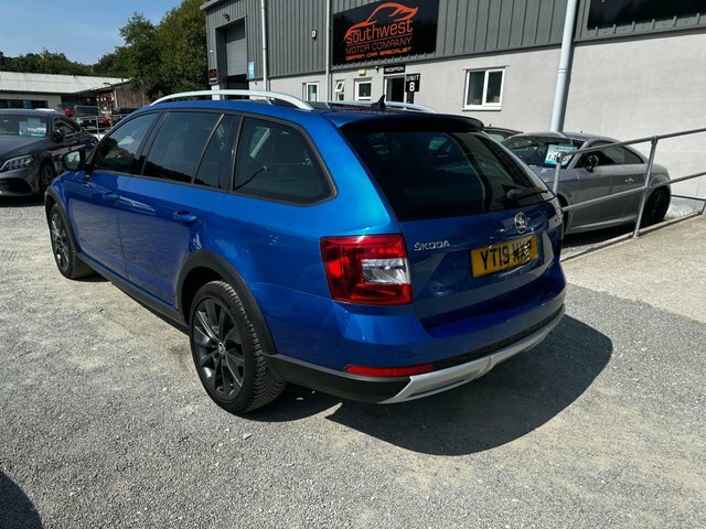 Skoda Octavia Tdi Scout Estate Blue #5