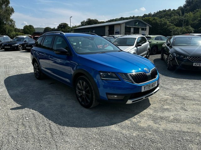 Skoda Octavia Tdi Scout Estate Blue #2