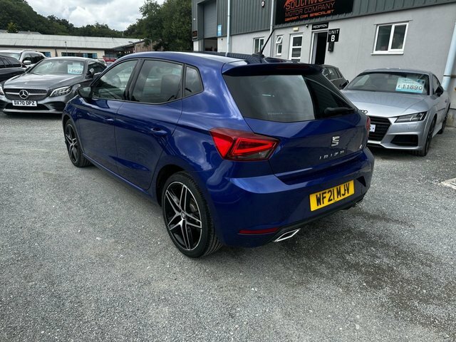 Seat Ibiza Tsi Fr Sport Hatchback Blue #5