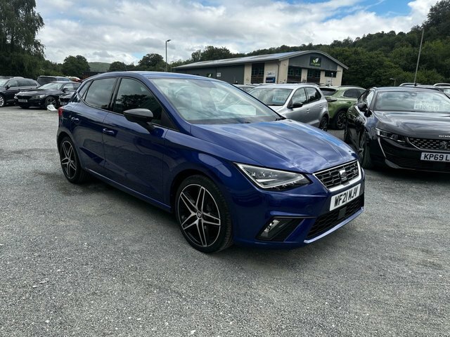 Seat Ibiza Tsi Fr Sport Hatchback Blue #2