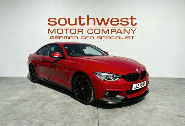 BMW 4 Series Gran Coupe 420D M Sport Coupe Red