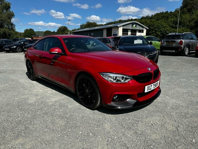 BMW 4 Series Gran Coupe 420D M Sport Coupe Red #2