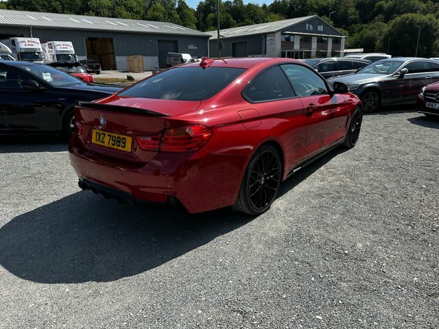 BMW 4 Series Gran Coupe 420D M Sport Coupe Red #6